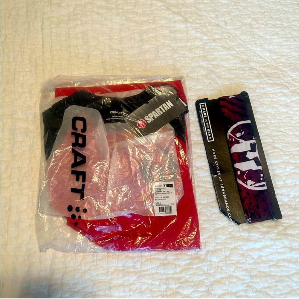 Spartan compression Top and headband - Picture 2 of 4
